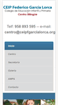 Mobile Screenshot of ceipfgarcialorca.org
